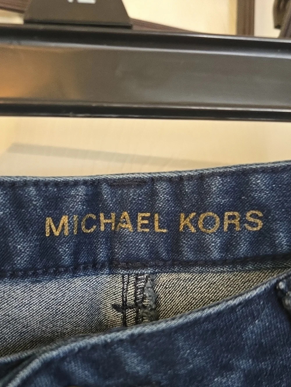 Michael Kors Women's Navy Stretch Skinny Jeans